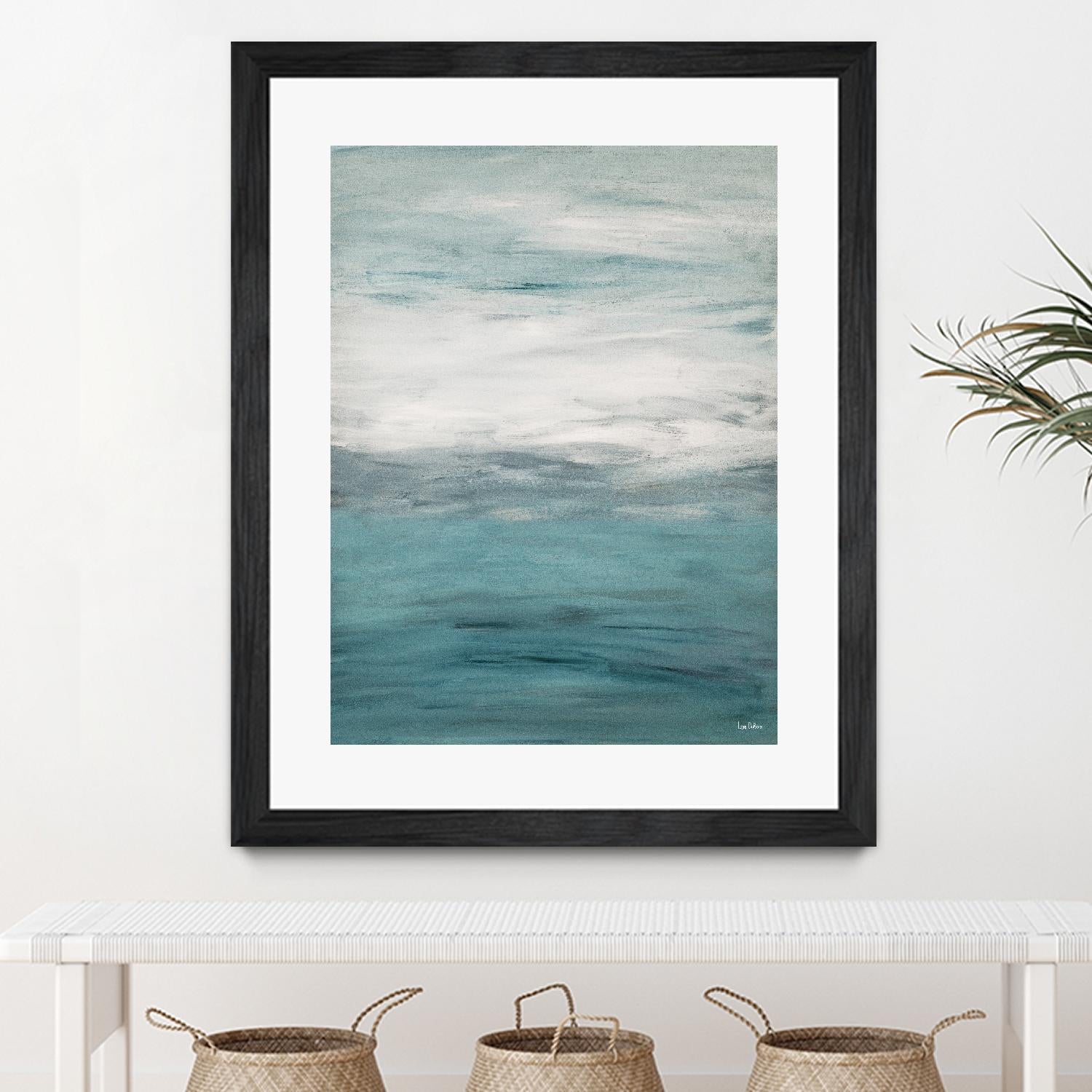 Infinity – Pool - 2 by Lori Dubois on GIANT ART - blue abstract transparence