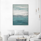 Infinity – Pool - 2 by Lori Dubois on GIANT ART - blue abstract transparence