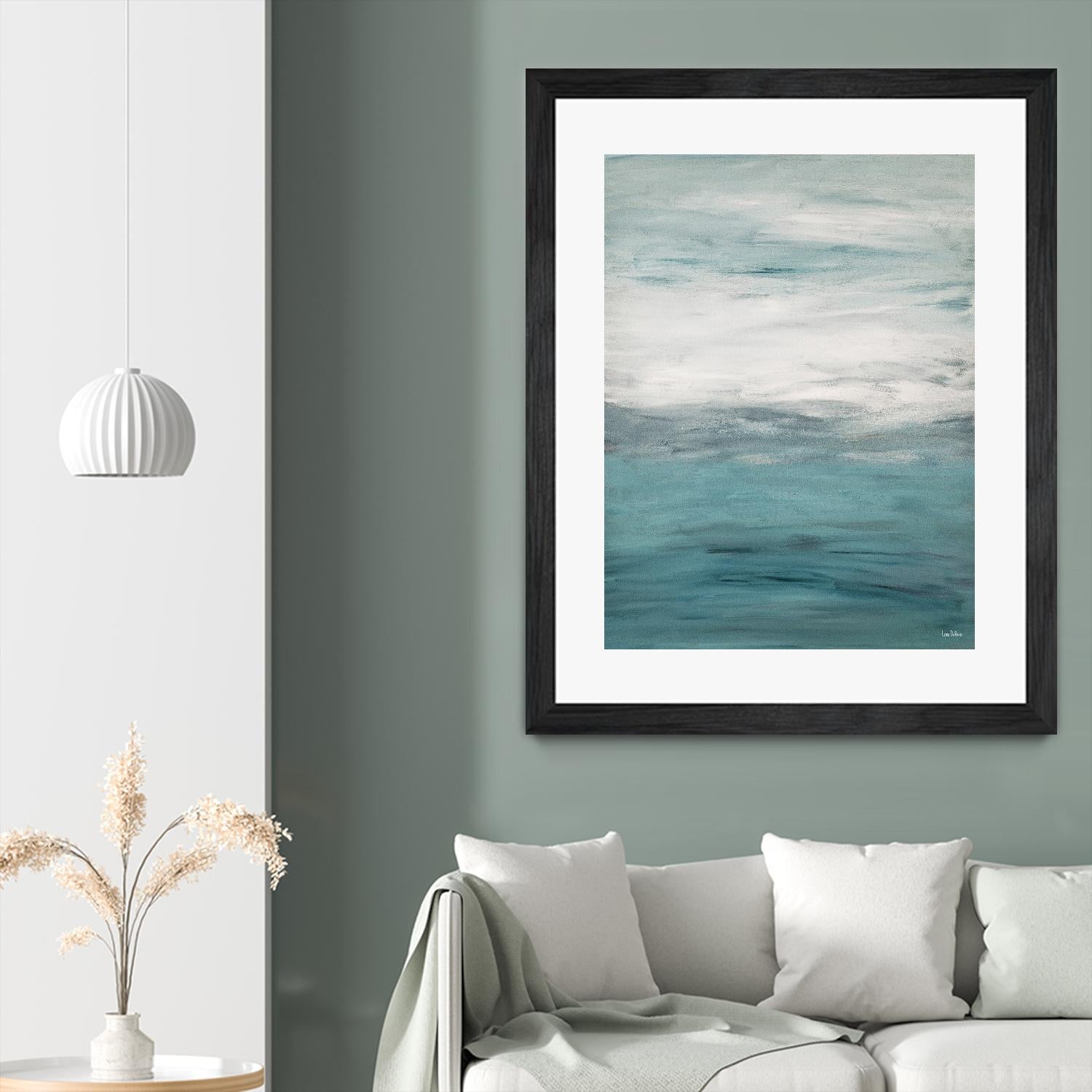 Infinity – Pool - 2 by Lori Dubois on GIANT ART - blue abstract transparence