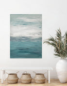 Infinity – Pool - 2 by Lori Dubois on GIANT ART - blue abstract transparence