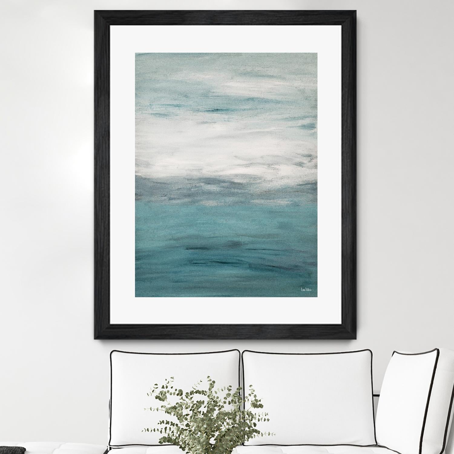 Infinity – Pool - 2 by Lori Dubois on GIANT ART - blue abstract transparence