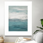 Infinity – Pool - 2 by Lori Dubois on GIANT ART - blue abstract transparence