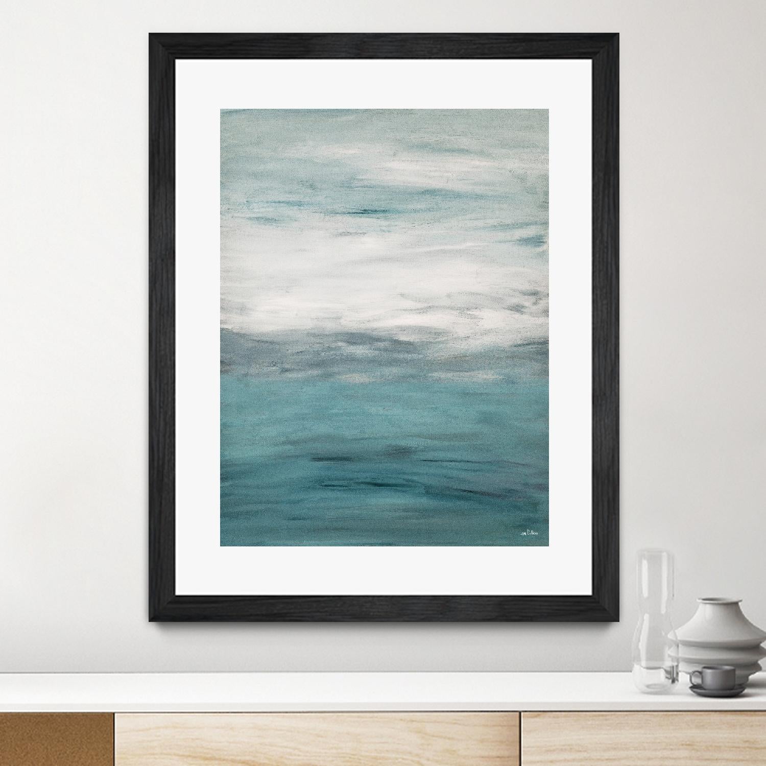 Infinity – Pool - 2 by Lori Dubois on GIANT ART - blue abstract transparence