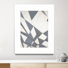 Nautical Flags – Gray - 1 by Lori Dubois on GIANT ART - white shapes artistes du québec