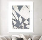 Nautical Flags – Gray - 1 by Lori Dubois on GIANT ART - white shapes artistes du québec