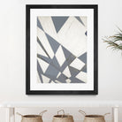 Nautical Flags – Gray - 1 by Lori Dubois on GIANT ART - white shapes artistes du québec