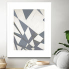 Nautical Flags – Gray - 1 by Lori Dubois on GIANT ART - white shapes artistes du québec