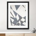 Nautical Flags – Gray - 1 by Lori Dubois on GIANT ART - white shapes artistes du québec