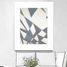 Nautical Flags – Gray - 1 by Lori Dubois on GIANT ART - white shapes artistes du québec