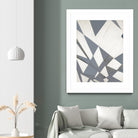 Nautical Flags – Gray - 1 by Lori Dubois on GIANT ART - white shapes artistes du québec