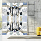 AzureEdge by Lori Dubois on GIANT ART - beige linear black & white