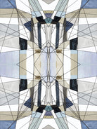 AzureEdge by Lori Dubois on GIANT ART - beige linear black & white