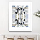 AzureEdge by Lori Dubois on GIANT ART - beige linear artistes du québec