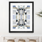 AzureEdge by Lori Dubois on GIANT ART - beige linear artistes du québec