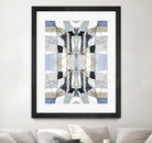 AzureEdge by Lori Dubois on GIANT ART - beige linear artistes du québec