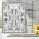 Dynasty-II by Lori Dubois on GIANT ART - white linear gray border