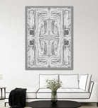 Dynasty-II by Lori Dubois on GIANT ART - white linear gray border