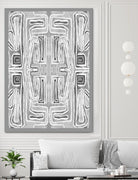 Dynasty-II by Lori Dubois on GIANT ART - white linear gray border