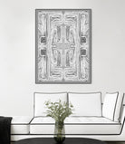 Dynasty-II by Lori Dubois on GIANT ART - white linear gray border