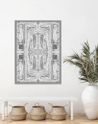Dynasty-II by Lori Dubois on GIANT ART - white black & white gray border