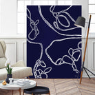 BluePoint by Lori Dubois on GIANT ART - blue linear