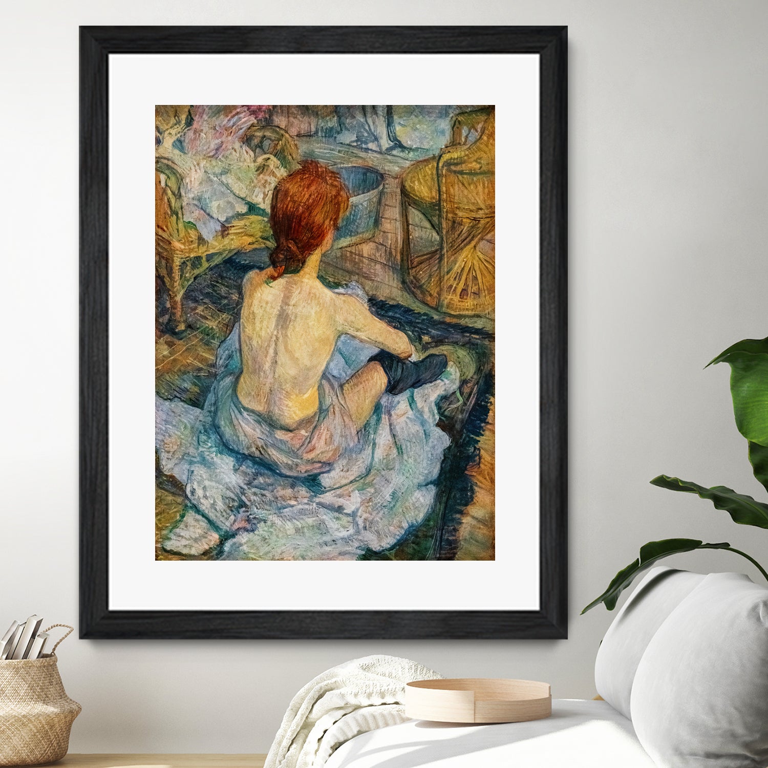 (La Toilette) - 1889  by Henri de Toulouse Lautrec on GIANT ART