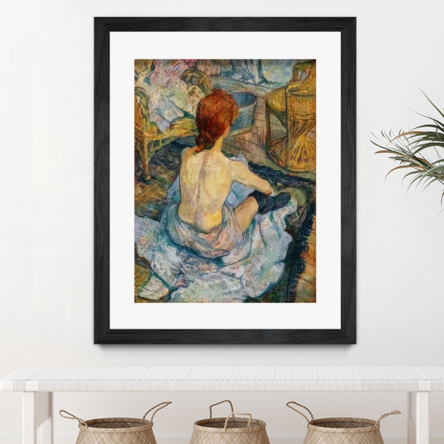 (La Toilette) - 1889  by Henri de Toulouse Lautrec on GIANT ART