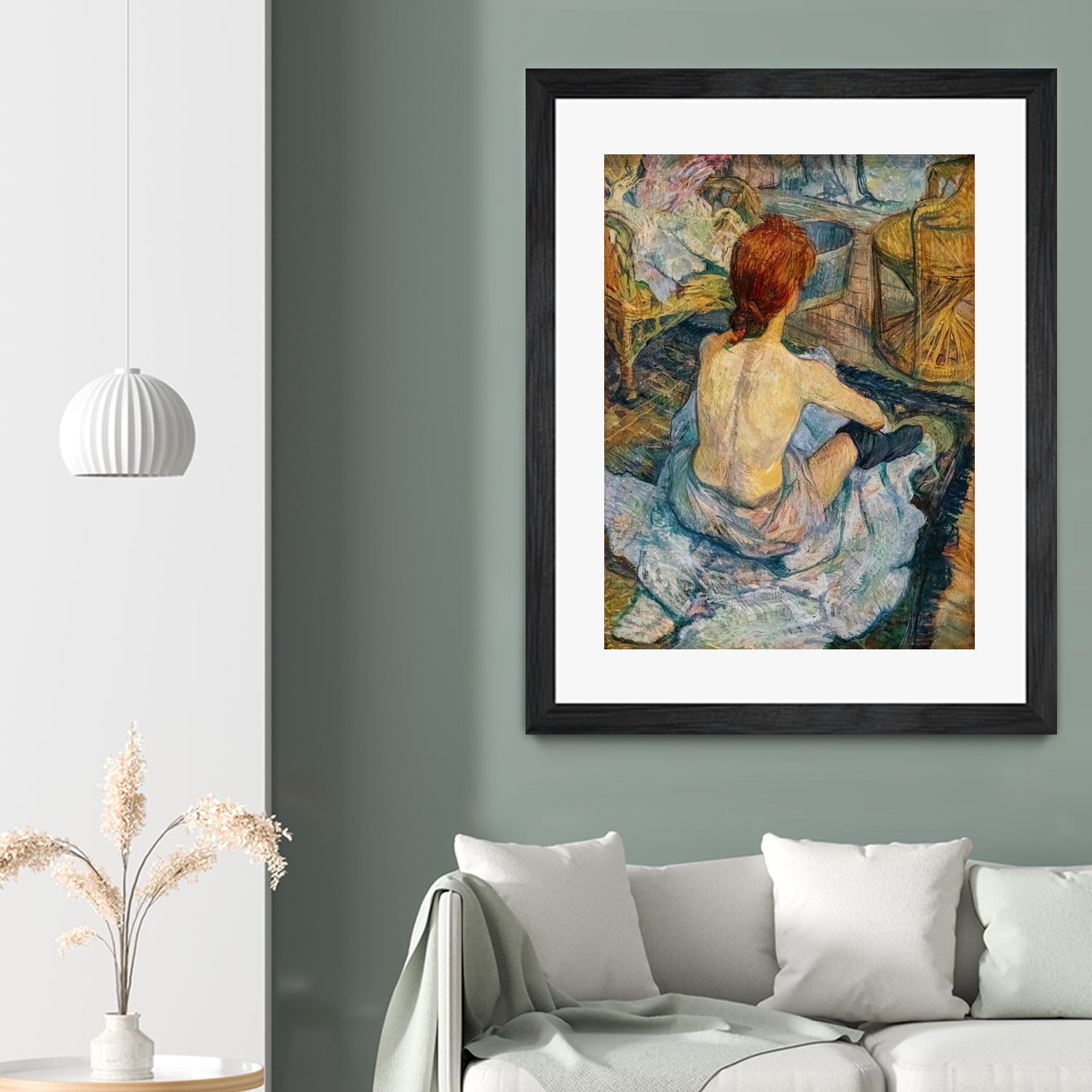 (La Toilette) - 1889  by Henri de Toulouse Lautrec on GIANT ART