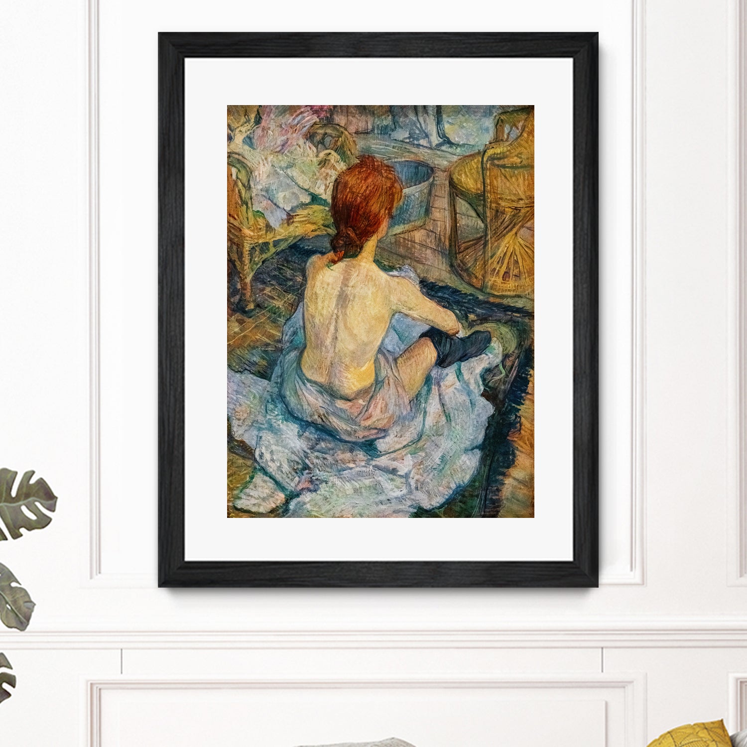 (La Toilette) - 1889  by Henri de Toulouse Lautrec on GIANT ART