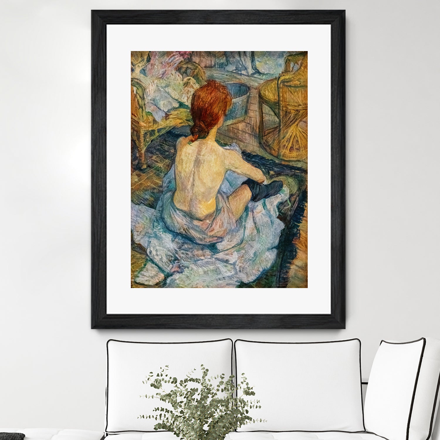 (La Toilette) - 1889  by Henri de Toulouse Lautrec on GIANT ART