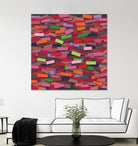 OCEAN- rouge by Celine Cimon on GIANT ART - red abstract canadian artist