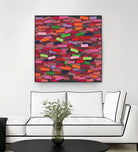 OCEAN- rouge by Celine Cimon on GIANT ART - red abstract canadian artist