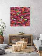 OCEAN- rouge by Celine Cimon on GIANT ART - red abstract canadian artist