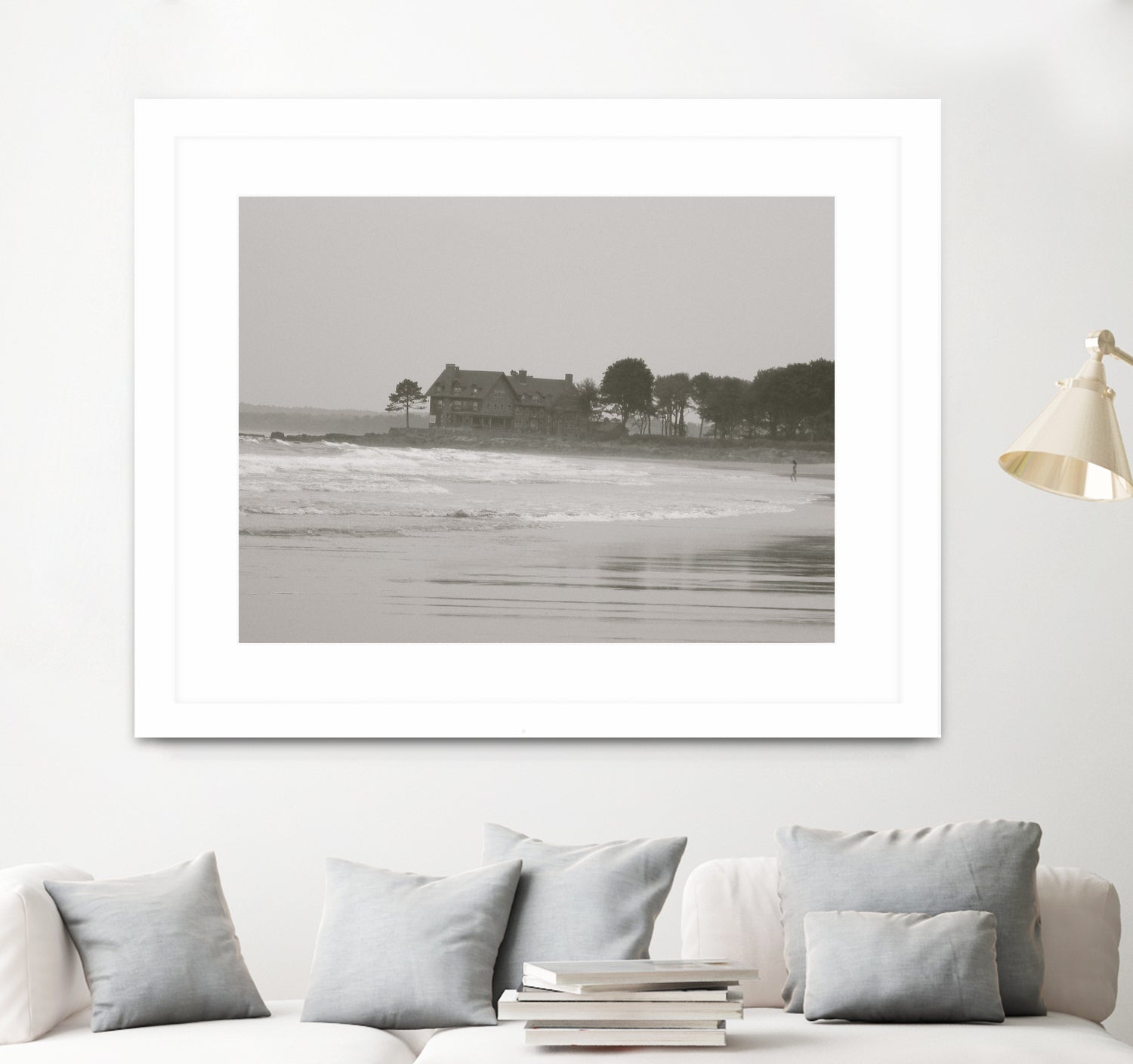 Parsons Beach by Pauline Aubut on GIANT ART - white photography sand