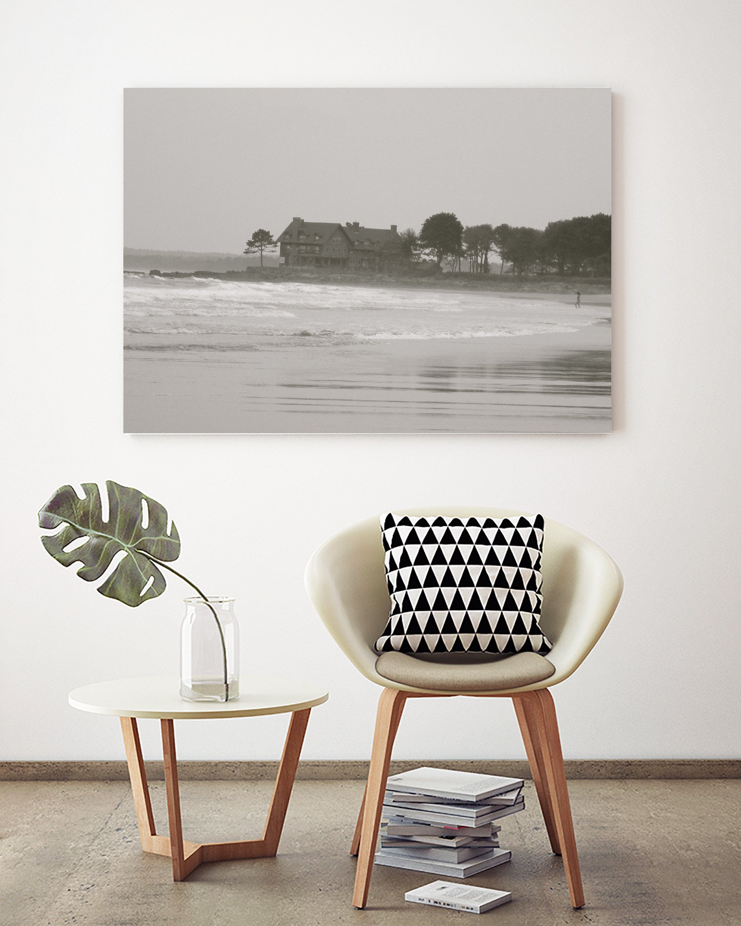Parsons Beach by Pauline Aubut on GIANT ART - white photography sand