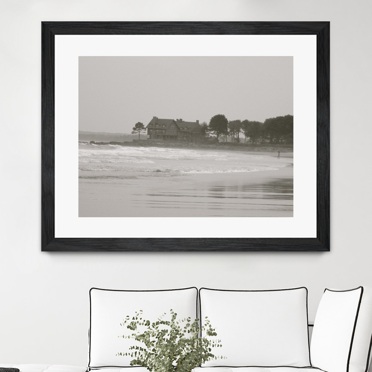Parsons Beach by Pauline Aubut on GIANT ART - white photography sand