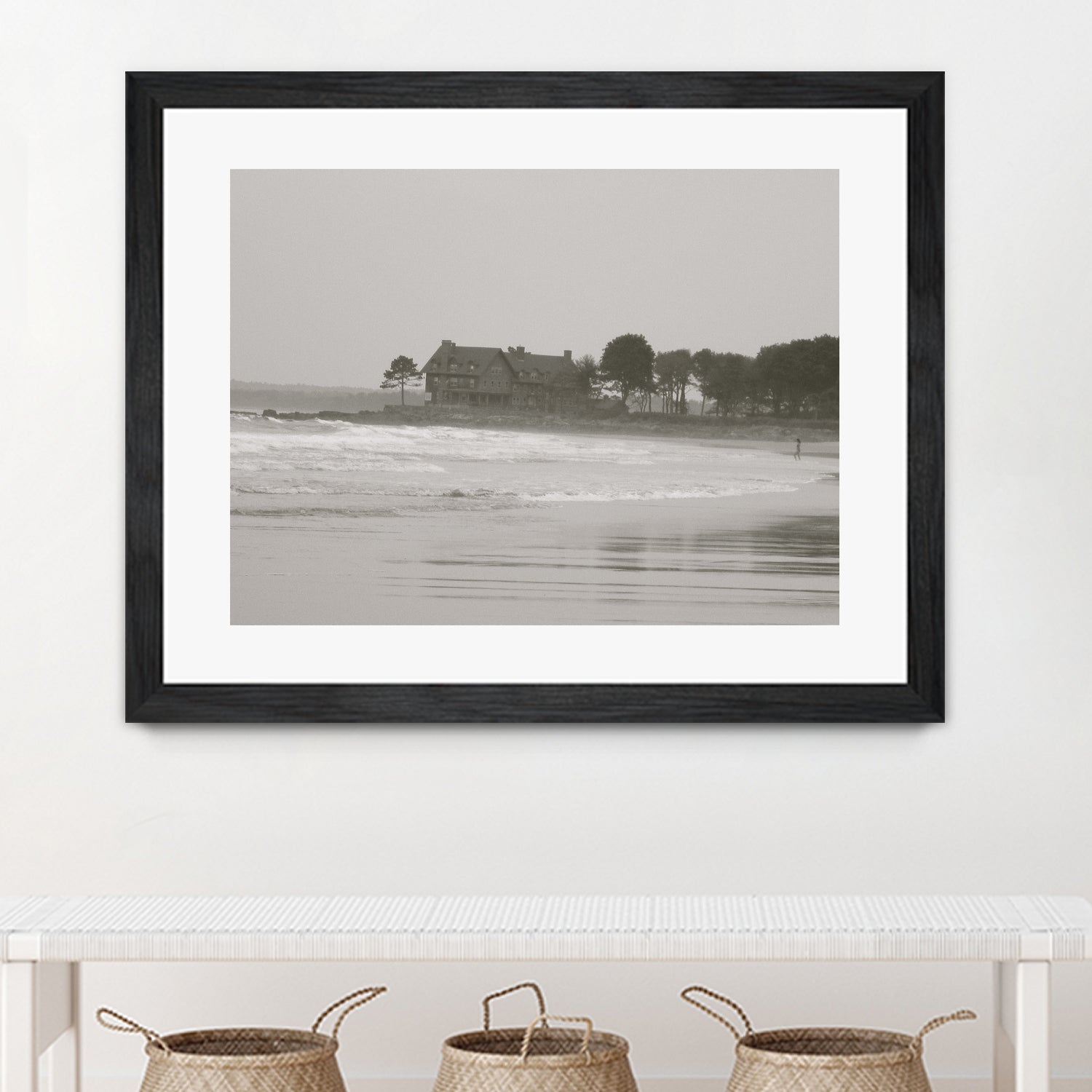 Parsons Beach by Pauline Aubut on GIANT ART - white photography sand