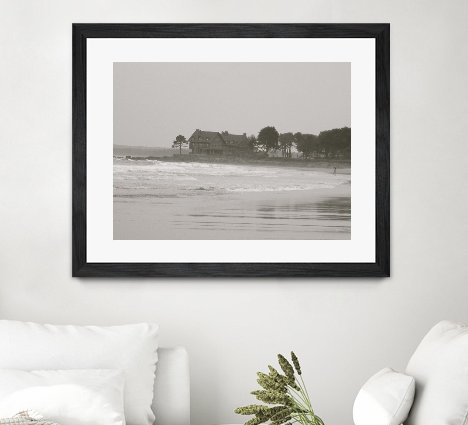 Parsons Beach by Pauline Aubut on GIANT ART - white photography sand