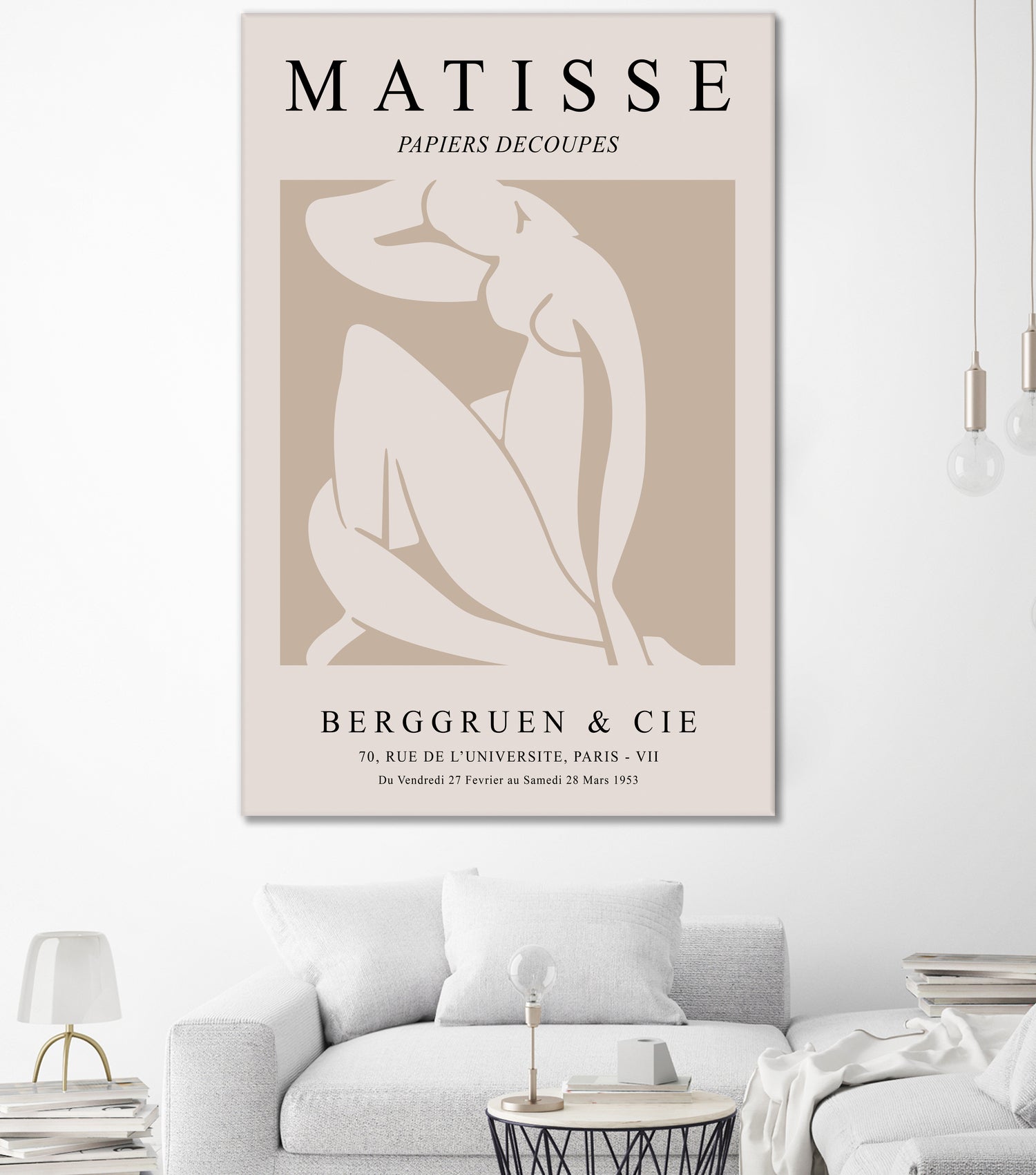 Nude Figure, Beige by Matisse on GIANT ART