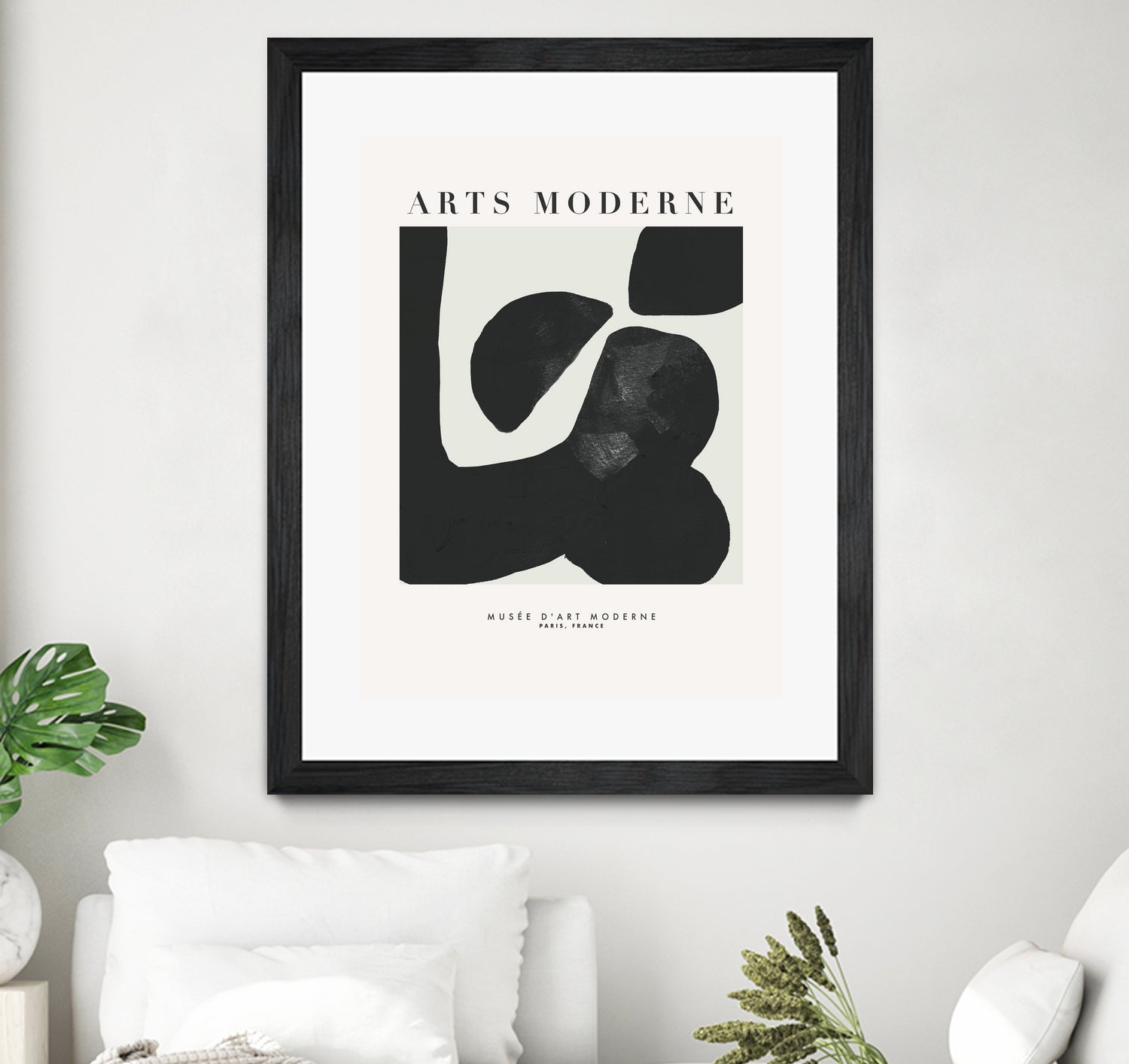 Art Moderne  by M Studio on GIANT ART - black boho