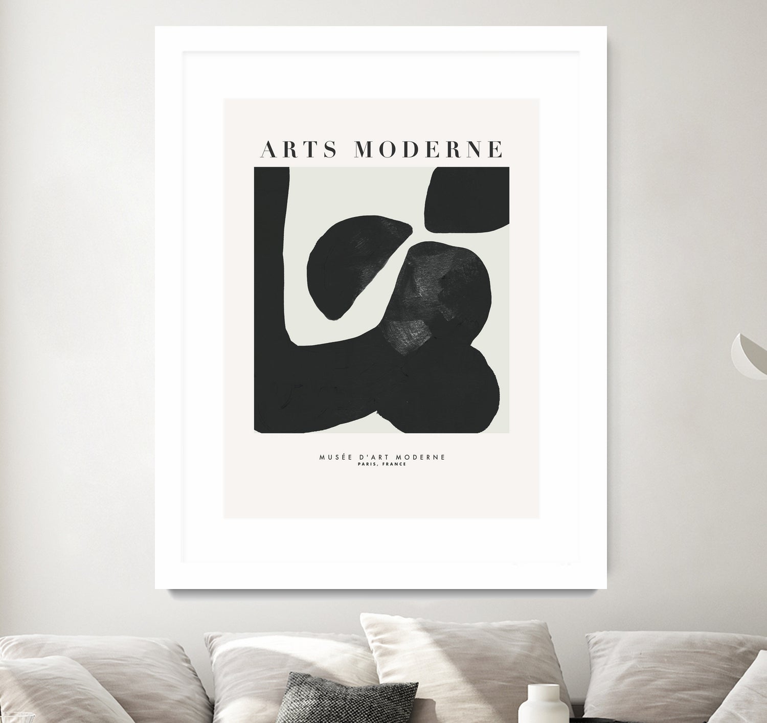 Art Moderne  by M Studio on GIANT ART - black boho