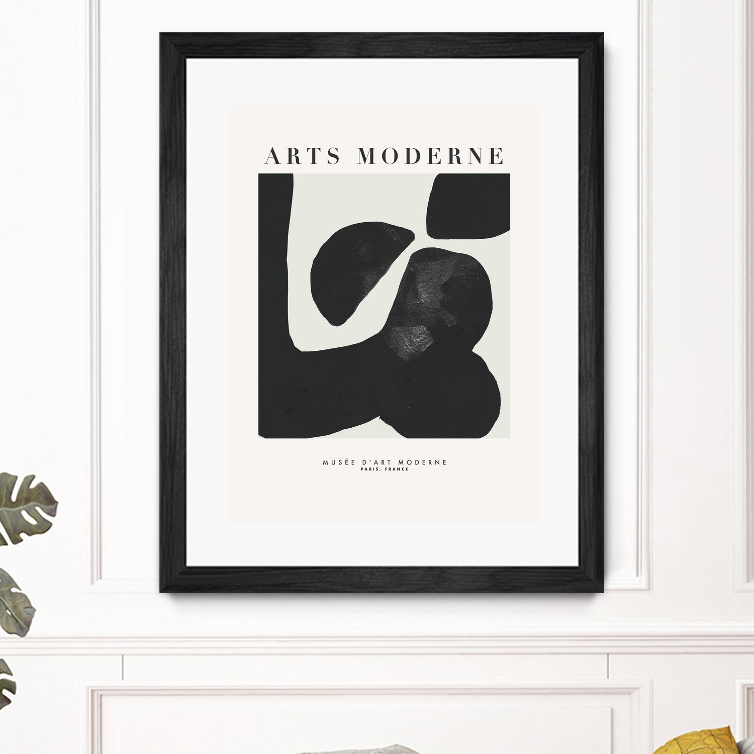 Art Moderne  by M Studio on GIANT ART - black boho