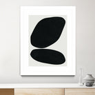 Black Abstract II by M Studio on GIANT ART - black scandinavian
