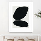 Black Abstract II by M Studio on GIANT ART - black scandinavian