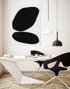 Black Abstract II by M Studio on GIANT ART - black scandinavian