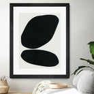 Black Abstract II by M Studio on GIANT ART - black scandinavian