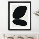 Black Abstract II by M Studio on GIANT ART - black scandinavian