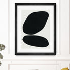 Black Abstract II by M Studio on GIANT ART - black scandinavian