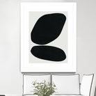 Black Abstract II by M Studio on GIANT ART - black scandinavian