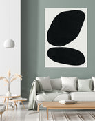 Black Abstract II by M Studio on GIANT ART - black scandinavian